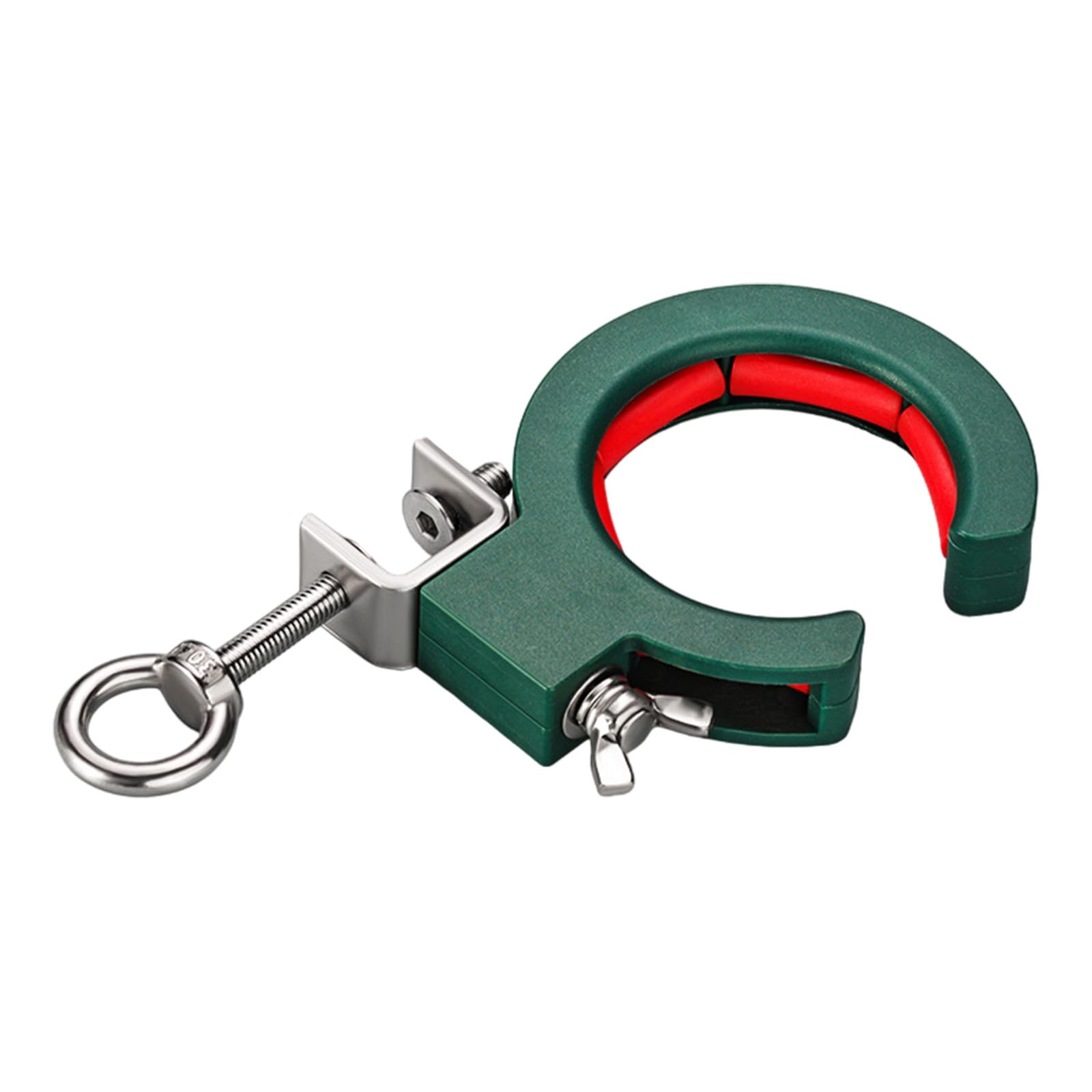 Belowsyaler Green 1 Pack Duty Cable Guide Roller Adjustable Clamp Pulley Wiring Assistant For Easy Operations Constructions & Renovations Electrician Wire Puller