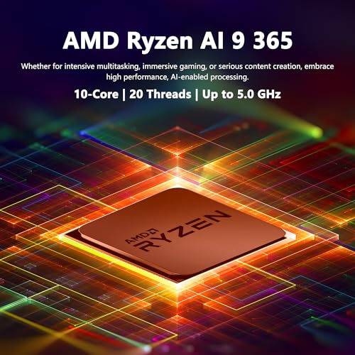 Image of HP OMEN 16 Gaming Laptop | 16 inch WQXGA 240Hz IPS 100% sRGB | AMD Ryzen AI 9 365 (50 NPU Tops) | 32GB DDR5 1TB SSD | GeForce RTX 5070 8 GB GDDR7 DLSS 4 | RGB Backlit Wi-Fi 6E Win11 w /DLCA Accessory