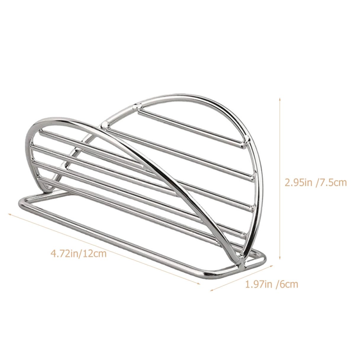 Soporte Piezas de Acero Inoxidable de Taco Tortillas de 3 Paquete Resistente Práctico en Adecuado Tacos y Burritos Uso Casa y Hotel