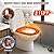 Dreyoo Heated Toilet Seat with Remote Control, Adjustable Temperature & Timer Settings, Electric Toilet Seat Warmer Pad with 3 Heat Levels & Auto Shut Off, 106" Power Cord