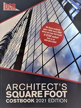 Paperback DCR ARCHITECT'S SQUARE FOOT COSTBOOK 2021 EDITION Book