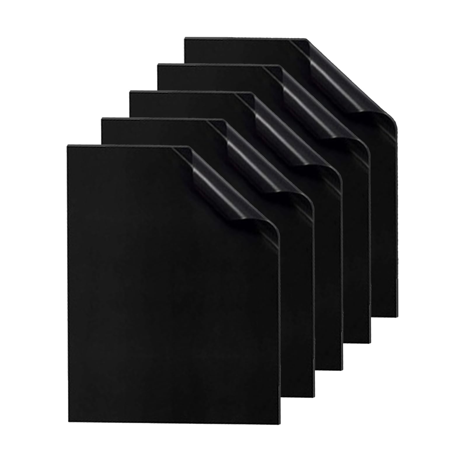 Kalttoy Of 5 Grills Cooking Mats Nonstick Grilling Pad for Meat Vegetables Perfect Outdoor Kitchen Accessories 40x33cm Teflons Grills Pad