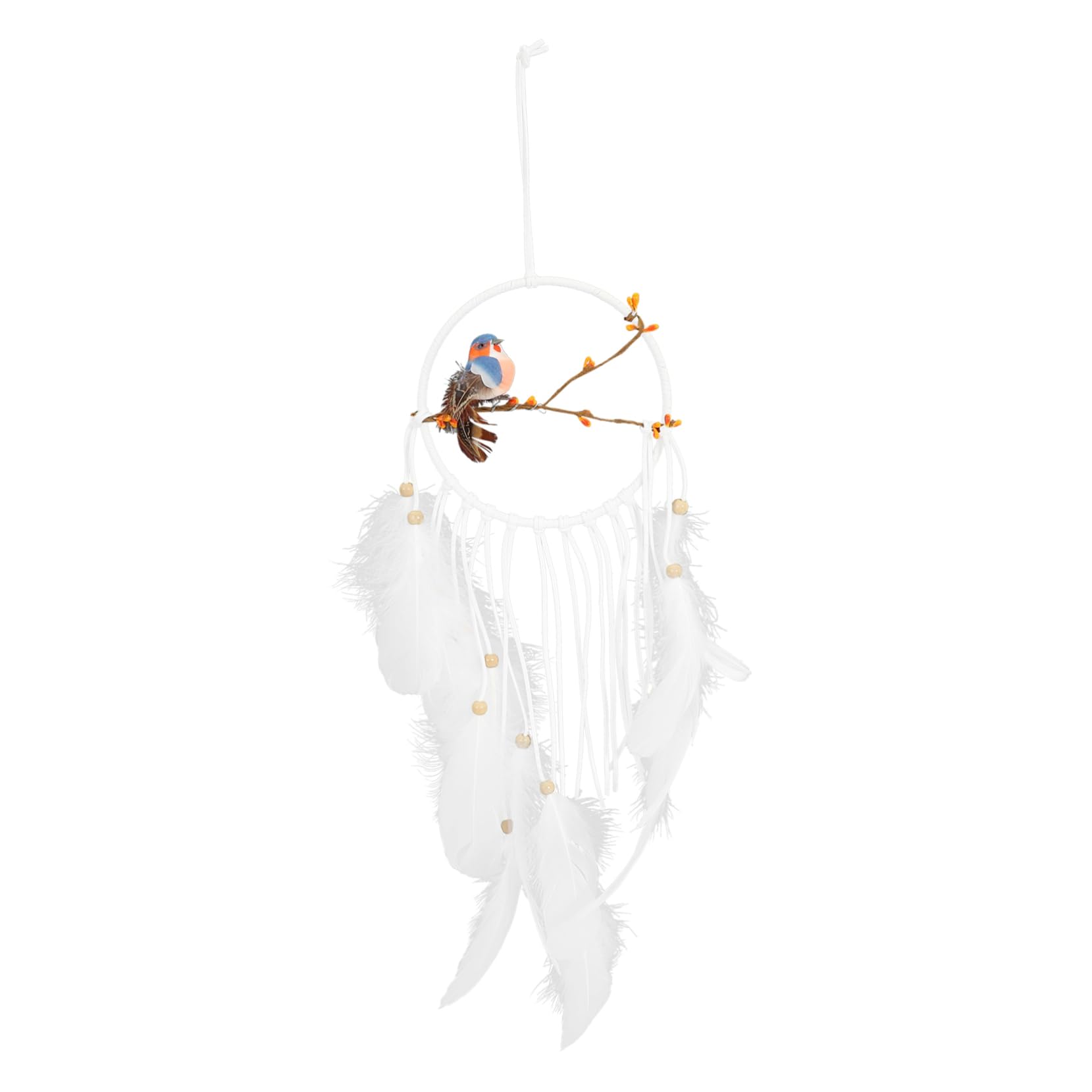 Atrapa sueños de macramé para decorar el cabecero del dormitorio con estilo boho natural