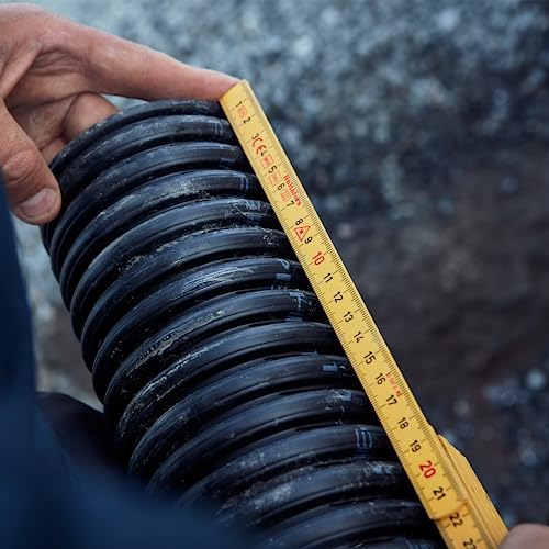 Zollstock 2 m I Hultafors I Gliedermaßstab aus Fiberglas I Made in EU I Mit feststellbarem 90 Grad Winkel I 200004