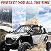 StarknightMT Upgrade PRO XP4 Cab Enclosure Upper Doors Compatible with Polaris RZR PRO XP 4 2020-2024 & RZR Turbo R 4 2022 2023 2024, Can Use With Mirror Windshield Roof, Replace OEM #2884665