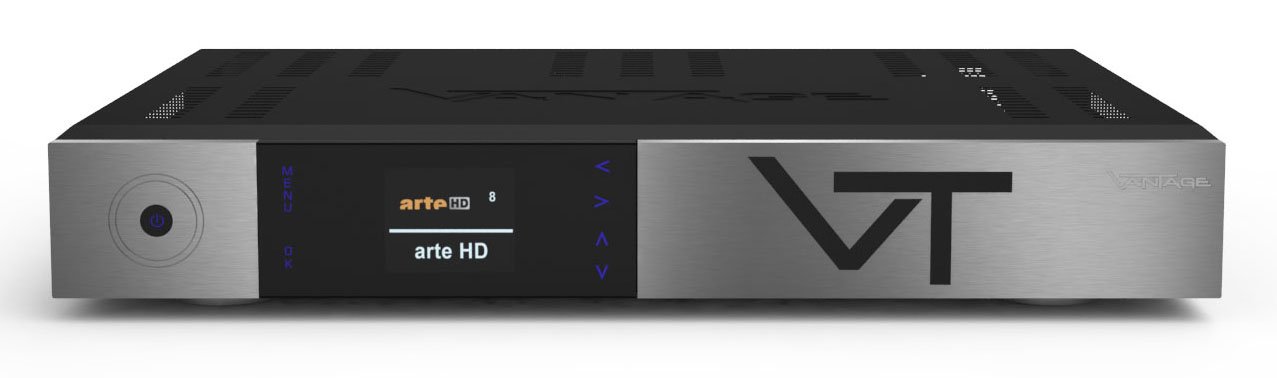Vantage VT-1C+ Kabel-Receiver (TwinTuner, CI-Schacht, 2X Conax-Kartenleser, HDTV, HbbTV, DLNA, 2X USB 2.0)