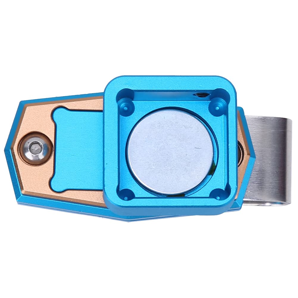 Portagesso Magnetico Per Biliardo - In Lega D'Alluminio E Pelle, Design Ottagonale - Foto 7