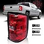 CLERYYE Brake Tail Light Rear Lamp Assembly Compatible with 2014-2015 Chevy Silverado 1500 2500HD 3500HD GMC Sierra 3500 HD Replaces GM2801261 23141275 (Right Passenger Side)