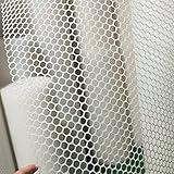 Facile à couper et à utiliser : il suffit d'une paire de ciseaux pour couper le filet anti-oiseaux à la taille dont vous avez besoin, puis de recouvrir le filet de jardin sur les arbres fruitiers ou les légumes que vous devez protéger et de le fixer avec les serre-câbles.