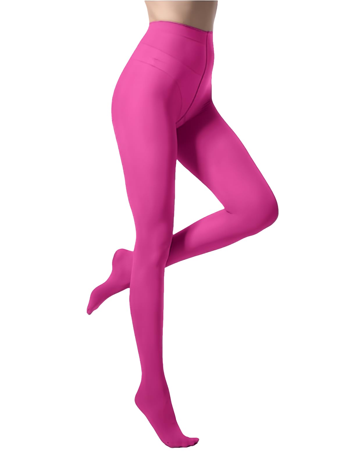 Malustar 40 Denier Coloured Tights (Hot Pink)