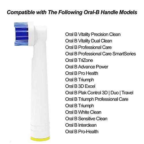 (50 OFF) Replacement Toothbrush Heads Compatible W/ Oral B 4Pack 3.