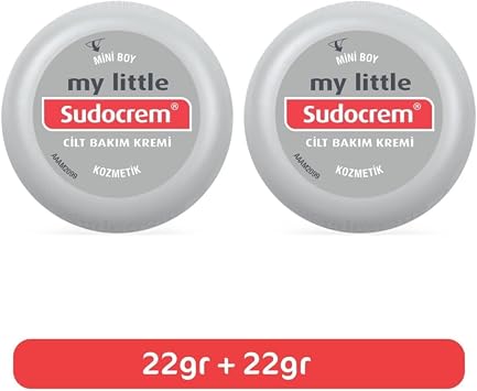 Sudocrem Cilt Bakım Kremi, 22 gr x 2, Mini Boy