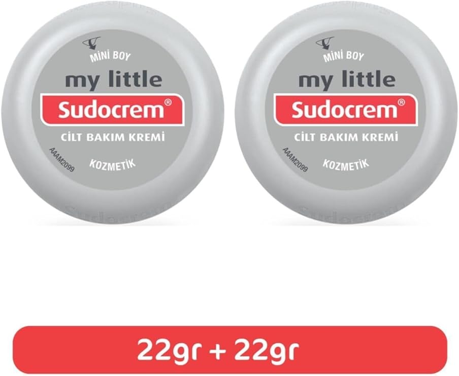 Sudocrem Cilt Bakım Kremi, 22 gr x 2, Mini Boy