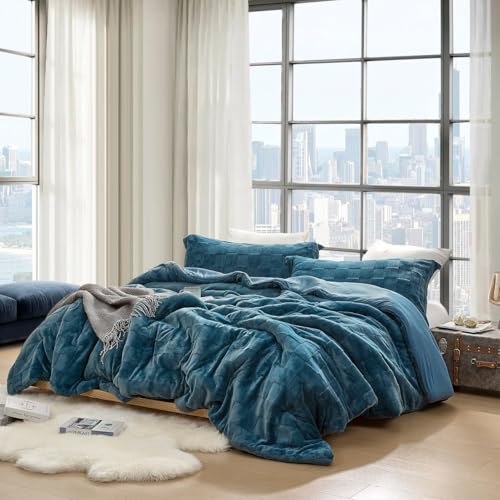 Byourbed Better Than Anesthesia - Coma InducerÂ® Oversized King Comforter Set - Indian Teal