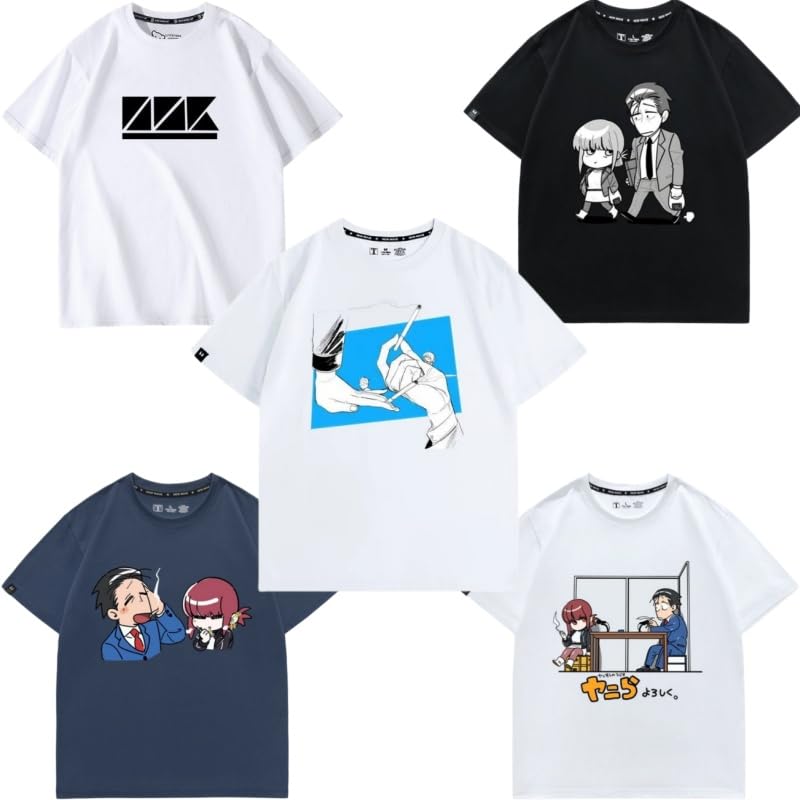 スーパーの裏でヤニ吸うふたり　ヤニ吸う　シルエットTシャツ　田山　佐々木 Amazon.co.jp: [しびれ] 対応スーパーの裏でヤニ吸うふたり Tシャツ