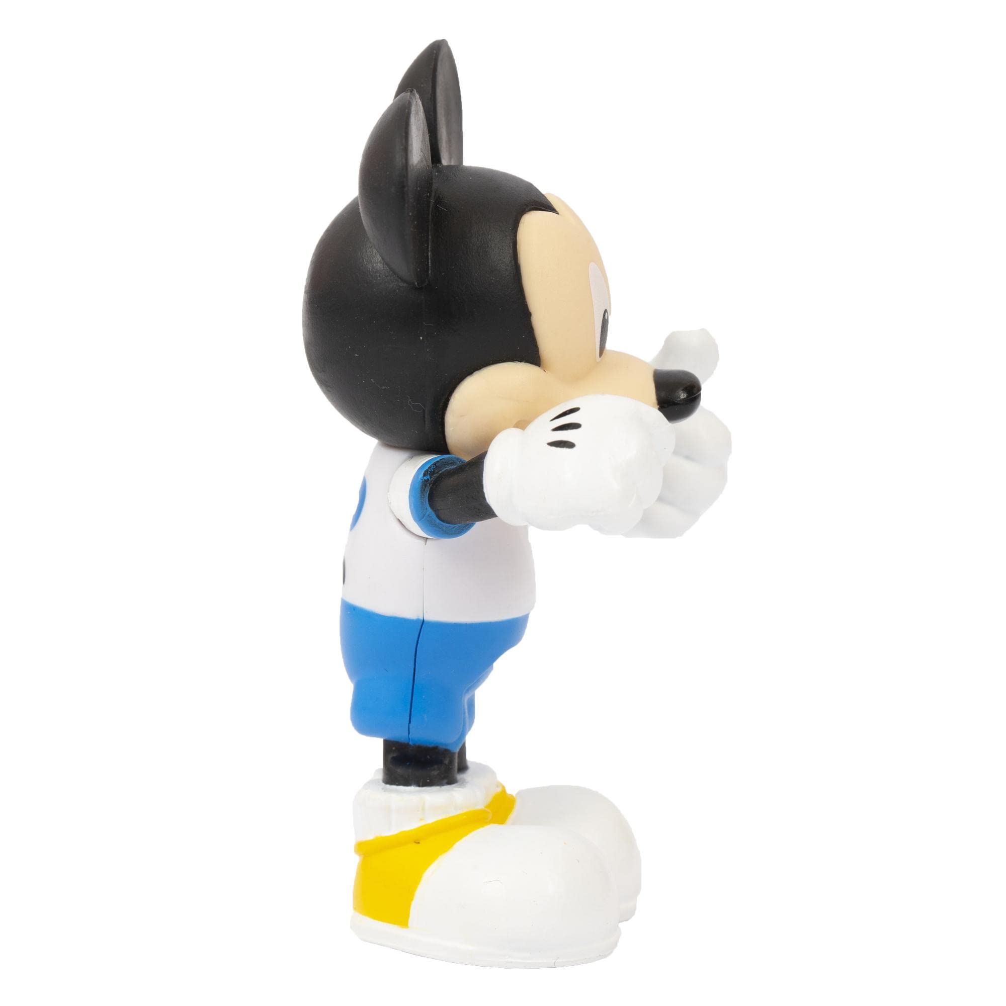 Giochi Preziosi Disney Mickey, 2 Figuras articuladas 7,5 cm con Accesorios, Tema de fútbol, Juguete para niños a Partir de 3 años, MCC042