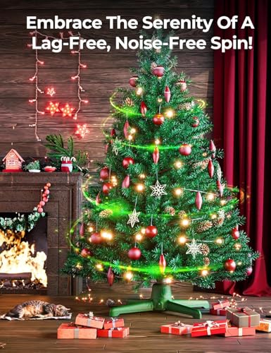 Springlift 2024 Upgrade Rotating Christmas Tree Stand, Adjustable Tree Stands With Remote Control For Up To 7.5Ft 120Lb Artificial Tree thumb #5