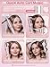 SHEGLAM Pink Curling Iron Automatic Gift for Woman (Pink, 1 inch)