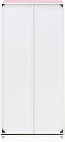 Miniatura 249 de Furinno - Estantería de cubos de 2 niveles serie Luder para libros y almacenamiento, color roble francés Roble francés,Pino