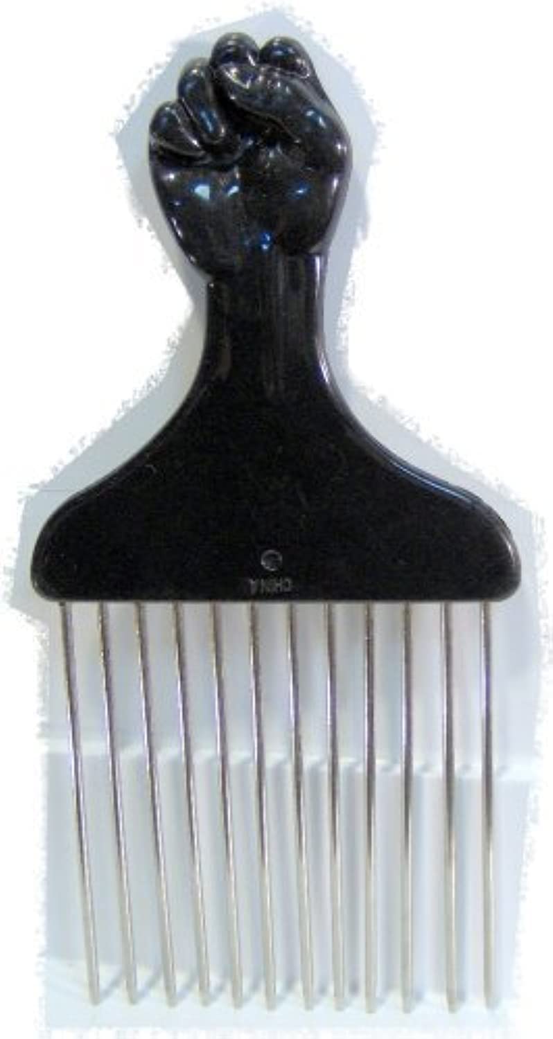 Annie Hair Pik Fist Styling Pik Metal Afro Pik Hair Comb