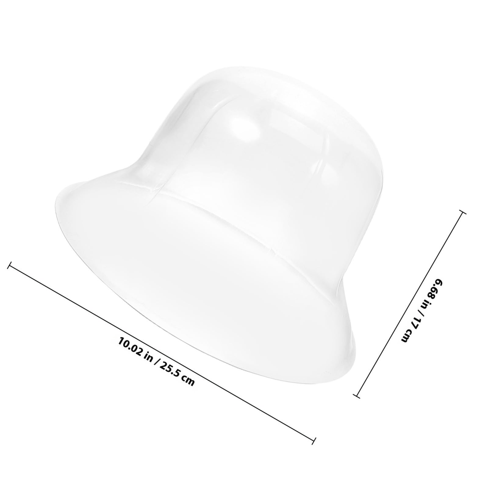Uonlytech Soporte Almacenamiento Interior Pescador Sombreros de Plástico de de Pesca para Pvc, 10 Piezas para Exhibición y Conveniente de Gorros