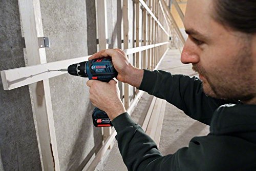 User Screwdriving into Wood Frame with Bosch GSR 14.4 VLi