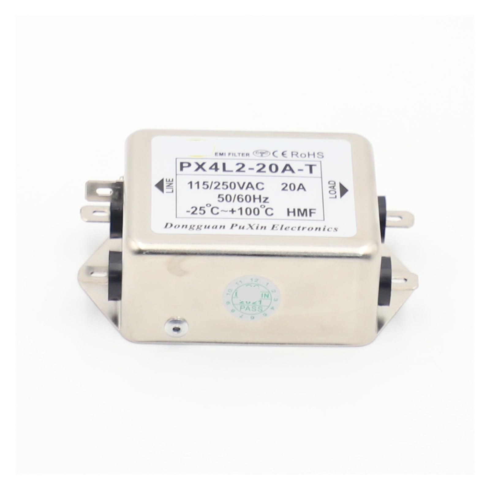 Filtre Secteur Anti interférence Deux étages PX4L2-20A-T