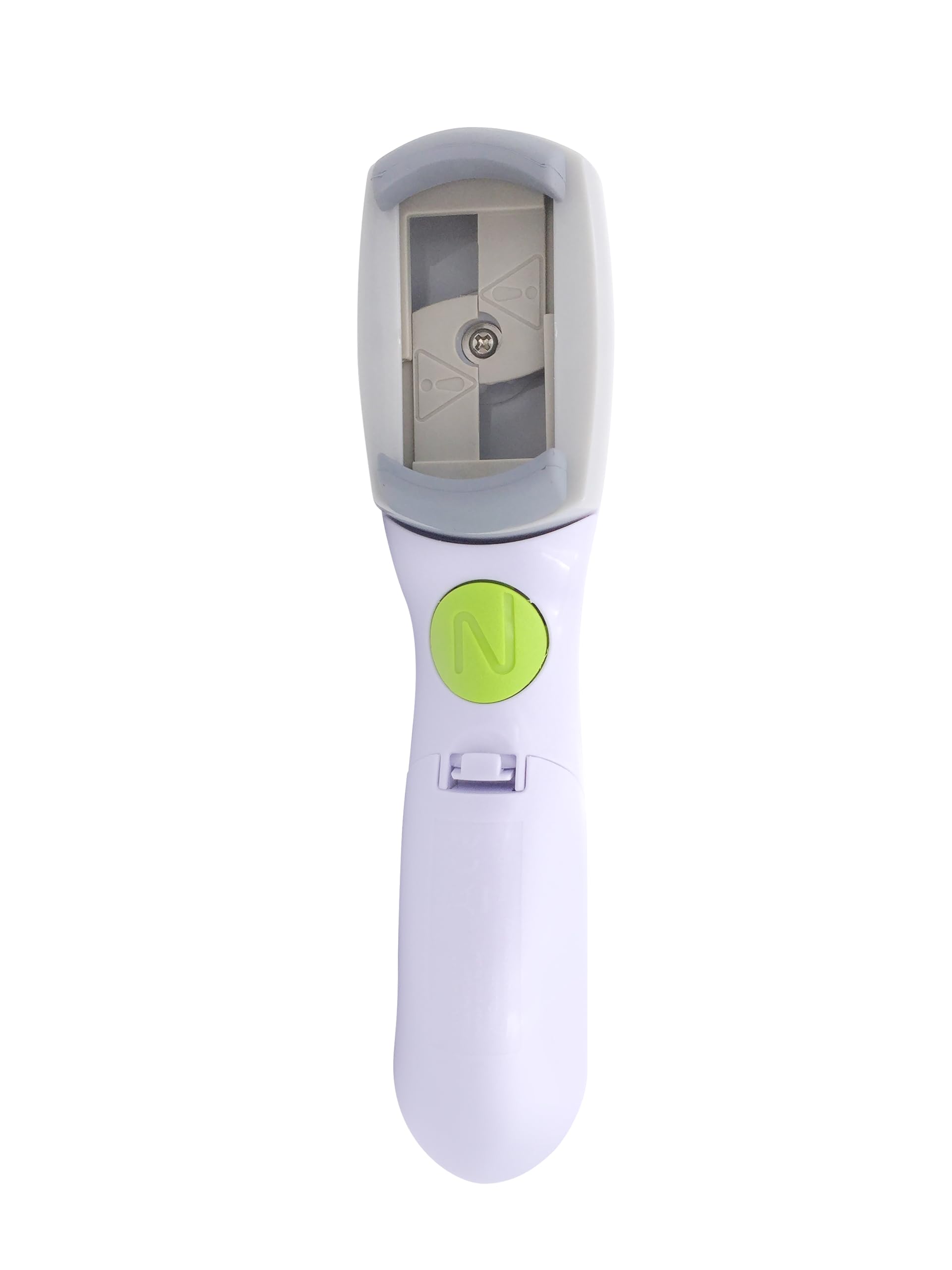 ONE TOUCH Ouvre-bouteille électrique KC85 - Aucun effort nécessaire - Pour tous, même sans force manuelle - Ouvre tous les bouchons de 12 à 52mm sans souci, Blanc