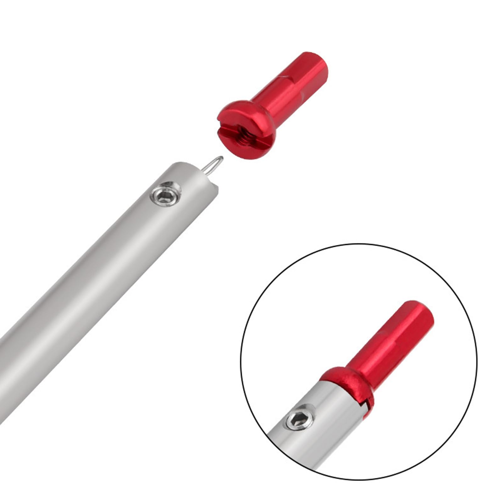 Herramienta De Llave Para Pezón De Radios De Bicicleta MTB, Controlador De Pezón De Radios Profional Para Reparación Y Mantenimiento De Ruedas De Bicicleta, Kit De Instalación - AliExprs