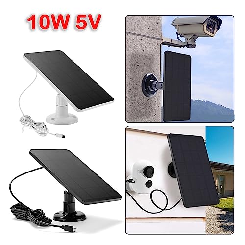 Cargador solar de 10W para mantener tu cámara de seguridad siempre activa 3