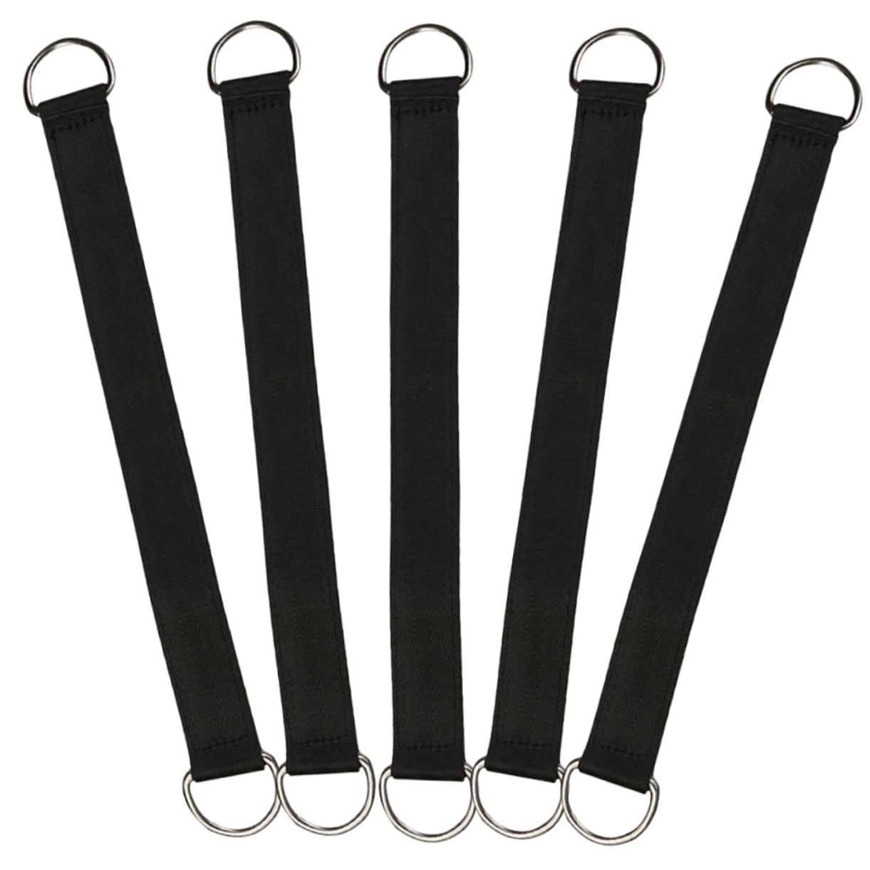 TOYANDONA 5 Ensembles Sangles De Suspension pour Hammocks Activités Extérieures Fabriquées Acier Inoxydable Pratiques Résistantes pour Camping Randonnée 5 Pièces * 5