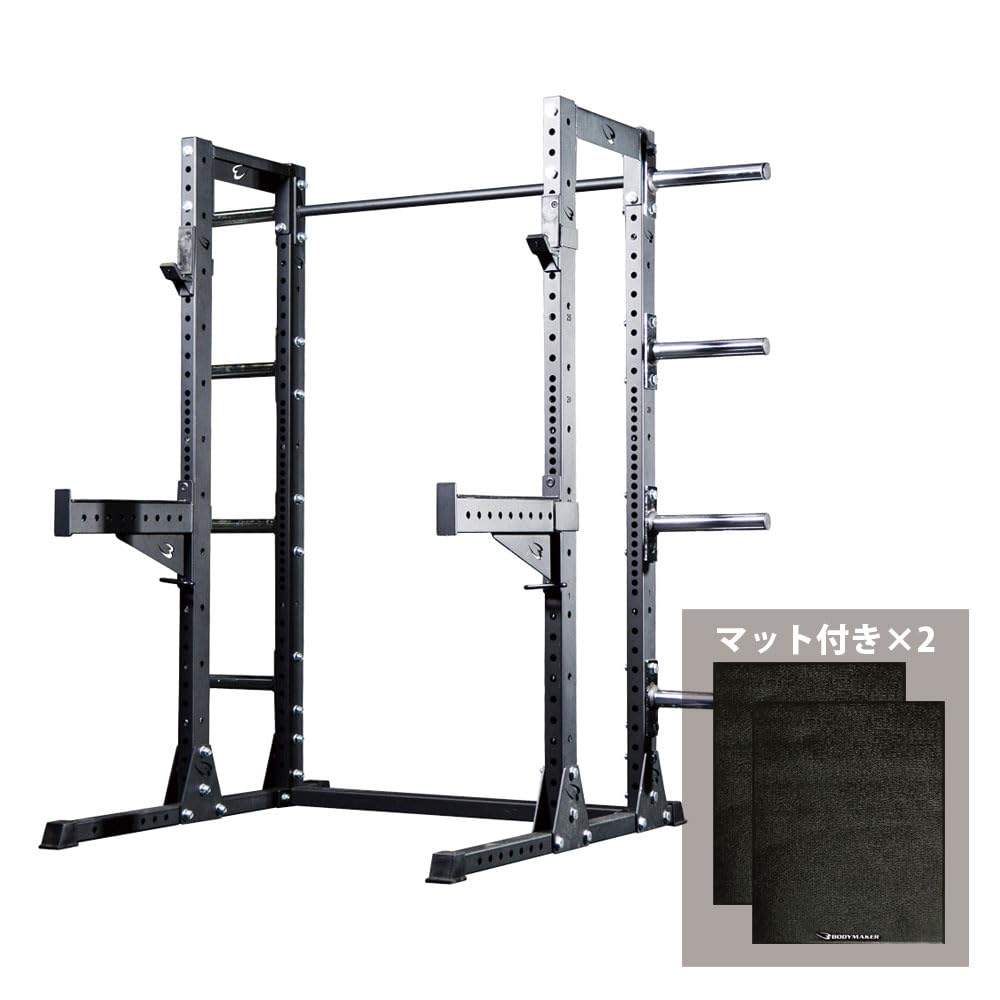 ハーフラックセット（シャフト・ウェイトプレート・インクラインベンチ・マット付き） ハーフラックセット（シャフト・ウェイトプレート・インクライン