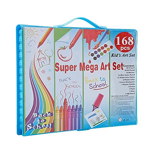Crayons de couleur portables pour dessiner en voyage et peindre à la maison
