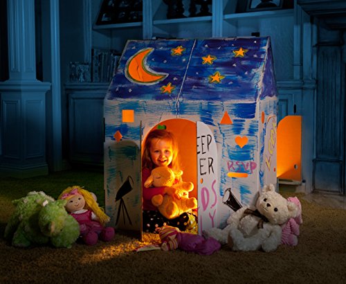 image for Easy Playhouse Blank Crafty Cottage - Kids Art and Craft for Indoor Fu