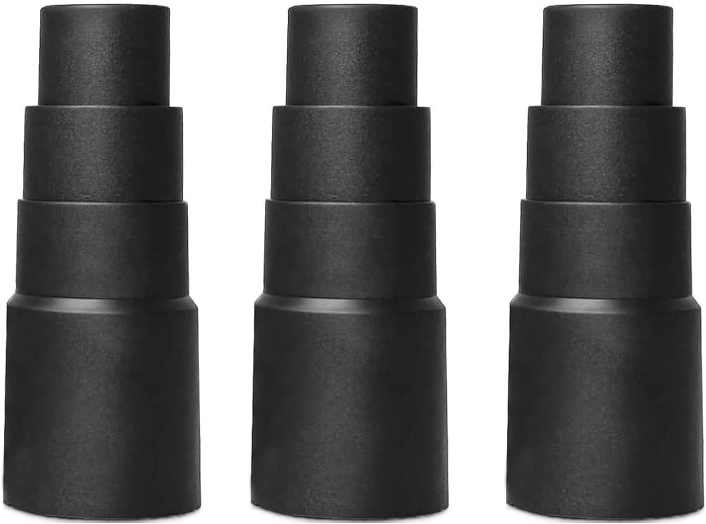 3 PCS Universal Vacuum Adapter, Hose Adapter for Power Tools, Sander Dust Extraction Hose Adaptor for Random Orbital Sander, Jigsaw, Circular Saw Reducer