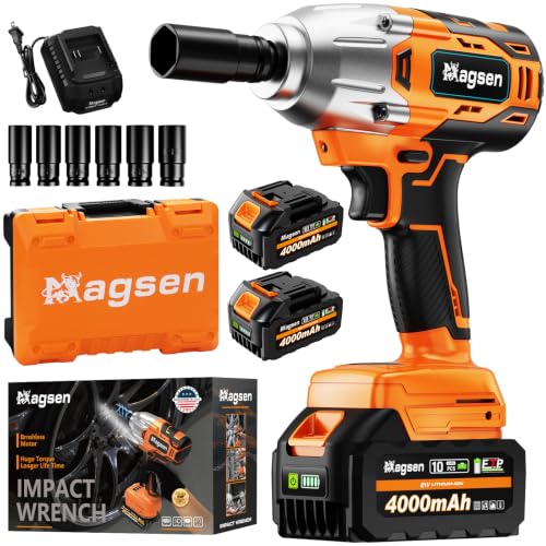 MAGSEN Cordless High Torque Impact Wrench
