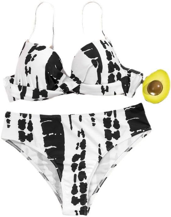 サマーオレンジ レディース ビキニ ツーピースセット