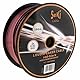 SeKi Lautsprecherkabel Rot/Schwarz 2x 0,50mm² – 100 Meter Spule | CCA-Kupfer Boxenkabel für klaren Sound bei HiFi, Heimkino und Car-HiFi mit Polaritätskennzeichnung