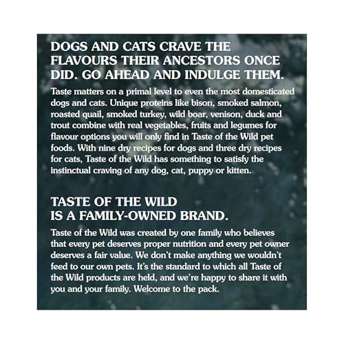 Taste of the Wild pienso para Perros Mini con Venado asado 2 kg Appalachian Valley Parent - Imagen 7