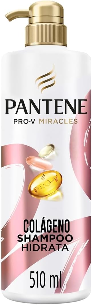 Pantene Pro-V Miracles Shampoo Colágeno Hidrata e Resgata 510 ml