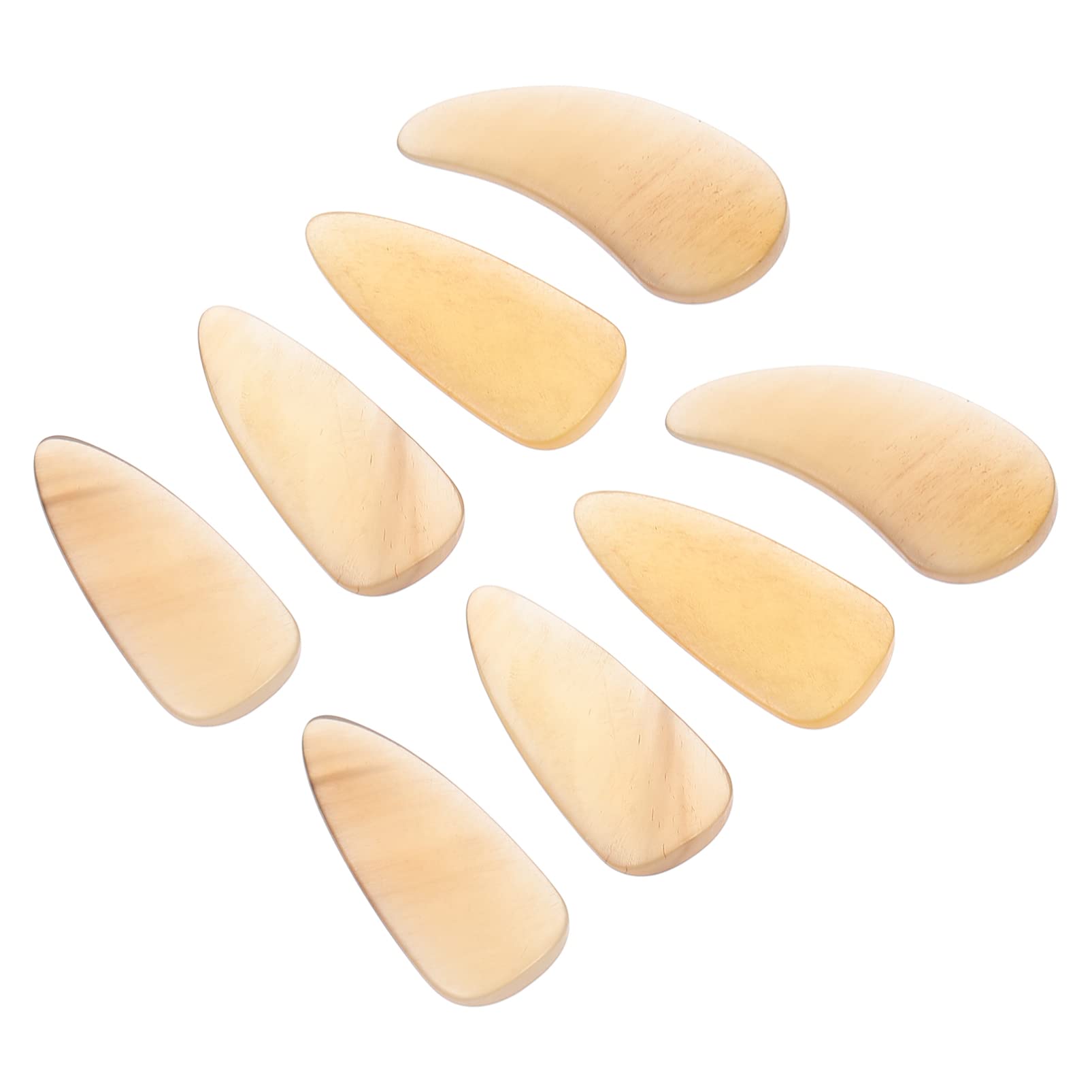 8 Pcs Guzheng Finger Picks Chinese Zithers Ox Horn Thumb Finger Plectrum Nails Professional String Instrument Picks for Stringed Instrument Accessories
