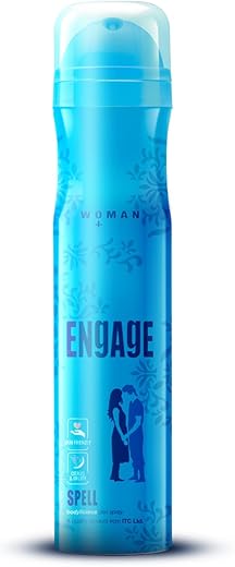 Engage Spell Deodorant for Women, 150ml/165ml Deo Body Spray (Weight May Vary)