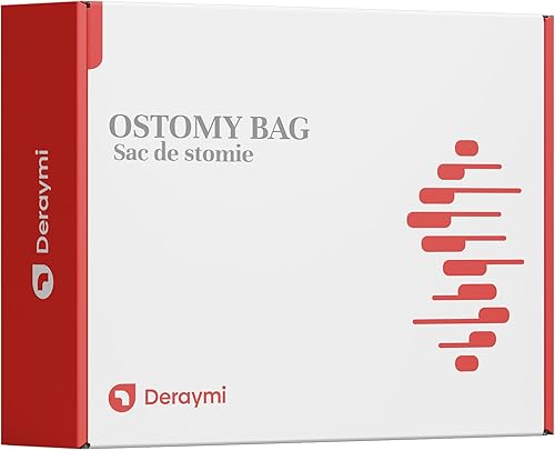 Miniatura 13 de 15 bolsas de colostomía, dos piezas convexas de ostomía suministros de colostomía, bolsas de ostomía drenables para piel irregular irregular y
