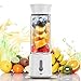 Tragbarer Mixer, 16.9 Oz Mini Standmixer, 4000mAh Usb Wiederaufladbar Persönlicher Juice Blender, 150 Watt Entsafter mit 6 Edelstahlmesser, Smoothie Maker Inkl für Saft, Milkshake, Protein, Fitness