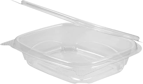 Miniatura 8 de Karat Recipientes pequeños con tapa de 8 onzas  200 unidades para bayas, frutas, frutos secos y preparación de comidas caseras, recipientes de