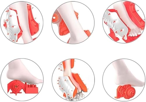Miniatura 5 de TOEWOE Máquina masajeadora de pies con calor masajeador de piernas máquina masajeadora eléctrica Shiatsu terapia de amasado profundo mejora la