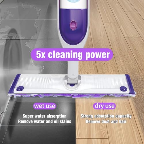 Image of 20 Count Disposable for Swiffer Power Mop Pads & Power Mop Refills for Power Mop Multi-Surface Mop, Power Mop Pads for PowerMop Wood Mop, Compatible with Power Mop Refills Liquid for Floor Cleaning
