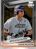 2022 Panini Elite Extra Edition Optic #16 Chase DeLauter Cleveland Indians Official Pre-MLB Prospect/Draft Baseball in Raw (NM or Better) Condition