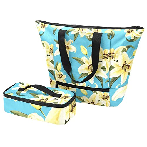 Sac fourre-tout grand format avec doublure thermique intégrée