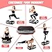 2026 Upgraded Vibration Plate Exercise Machine, 10 Preset Modes & 200 Speed Level Full Body Workout Vibrating Plate for Fitness Body Toning, 400lbs Capacity Fitness Equipment for Home Use